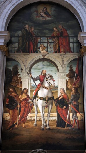 성 비탈리스의 영광_by Carpaccio_photo by Sailko_in the church of San Vidal in Venezia_Italy.jpg